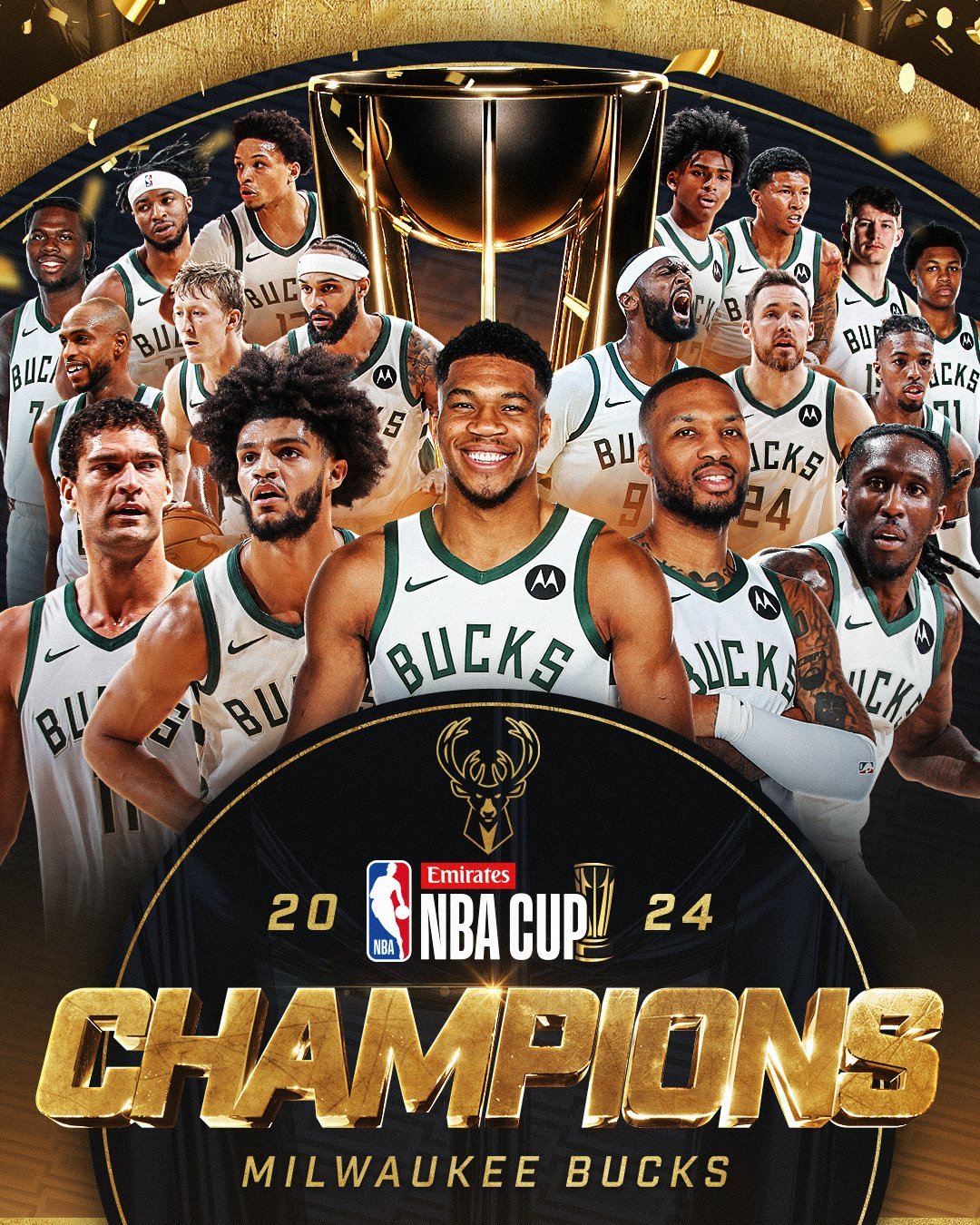 雄鹿横扫对手，字母哥狂砍+得分的简单介绍