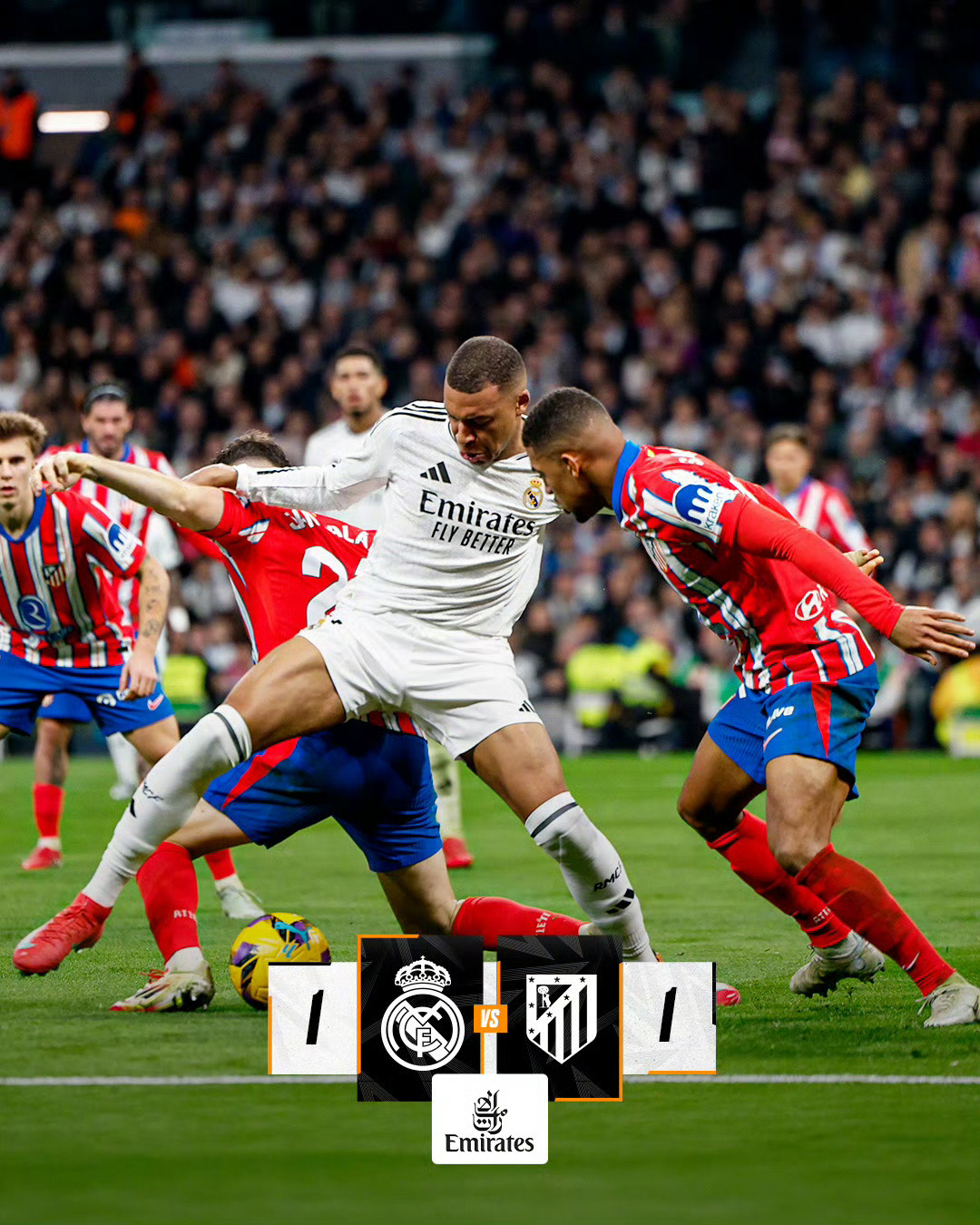 马德里竞技主场战平对手，遗憾失利