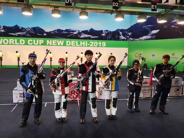 印度射击选手精准命中靶心，拿下胜利的简单介绍